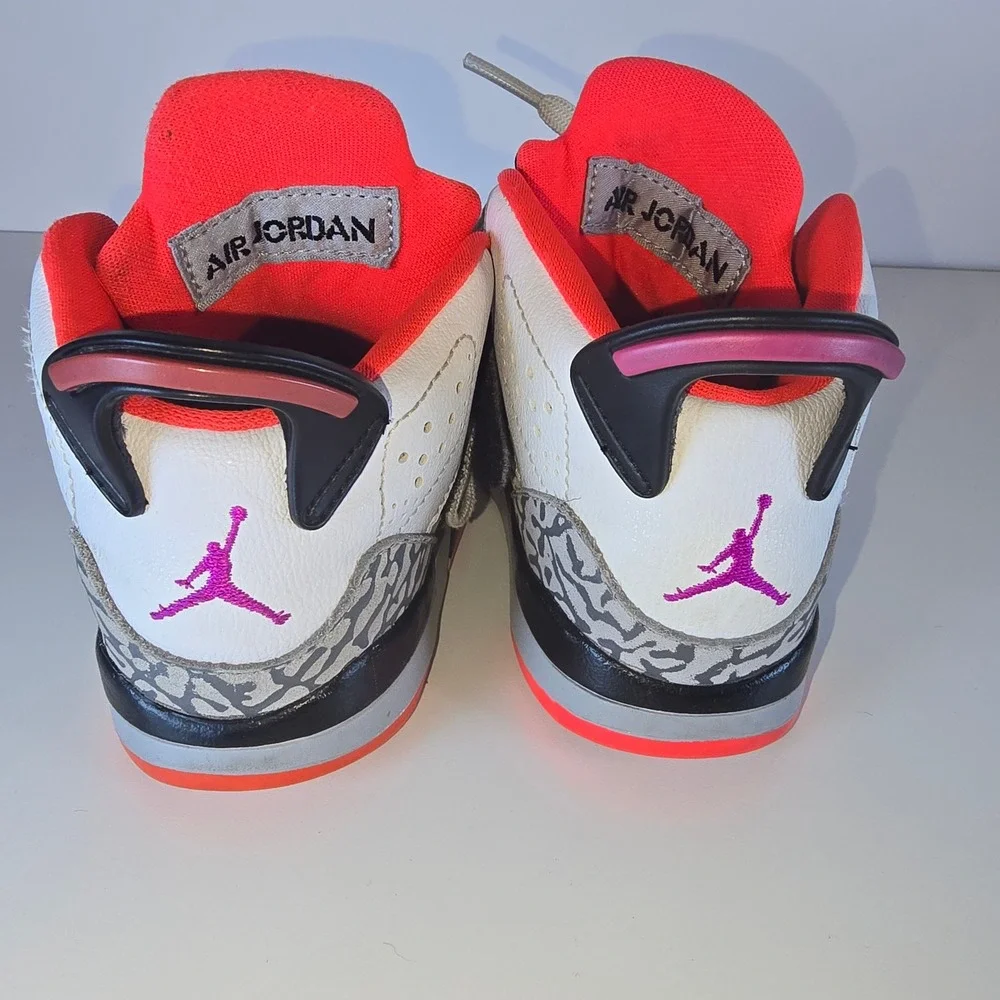 Jordan Son of Mars Toddler White Fuchsia Flash‎ Black 512244-105 Elephant Print